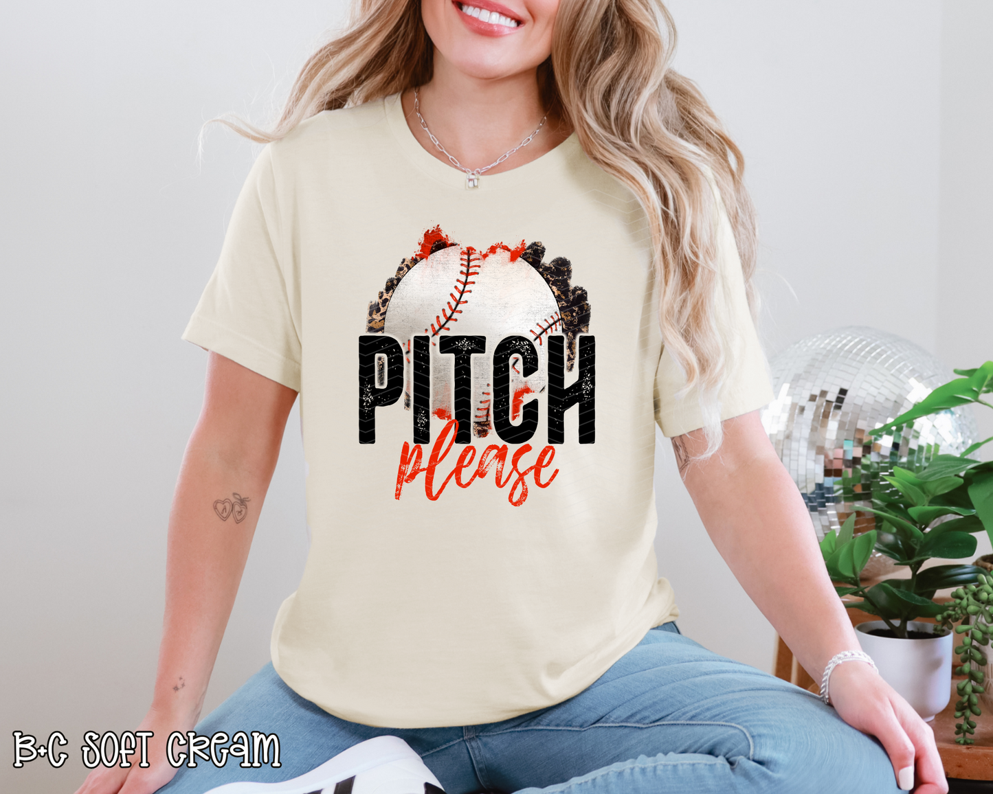 Pitch Please Leopard Grunge Background DTF TRANSFER