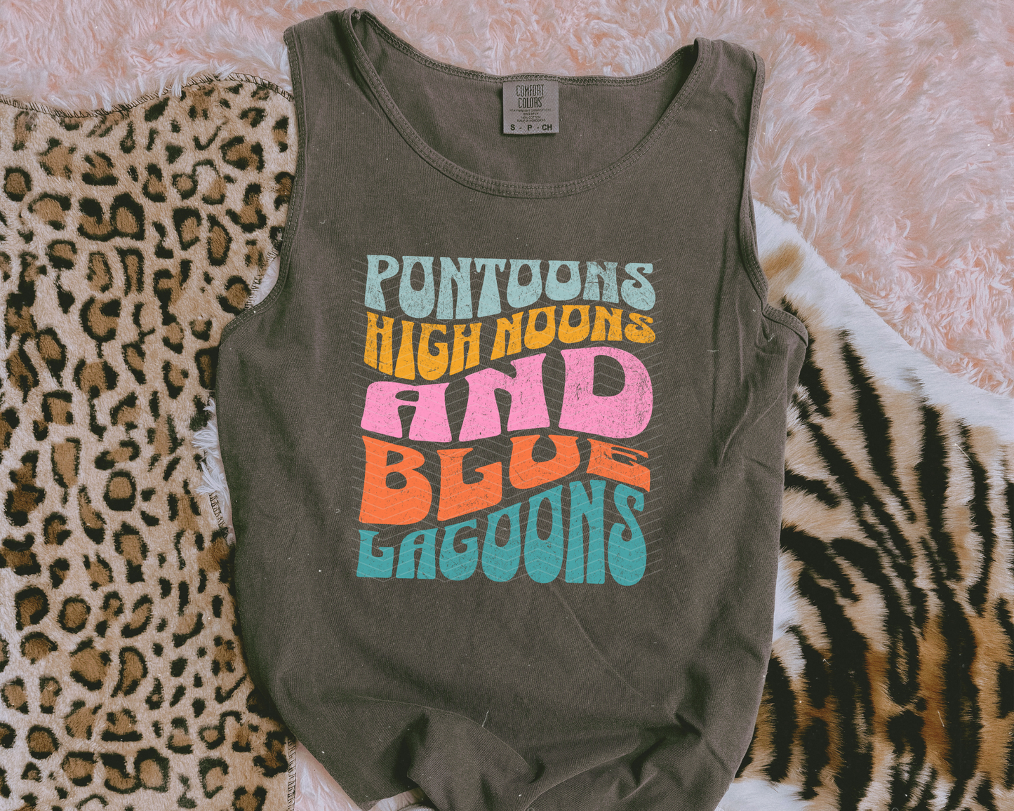Pontoons High Noons and Blue Lagoons DTF TRANSFER