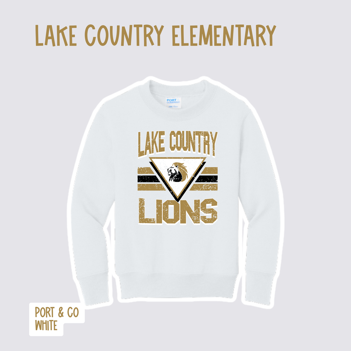 LAKE COUNTRY - YOUTH Crewneck Sweatshirt