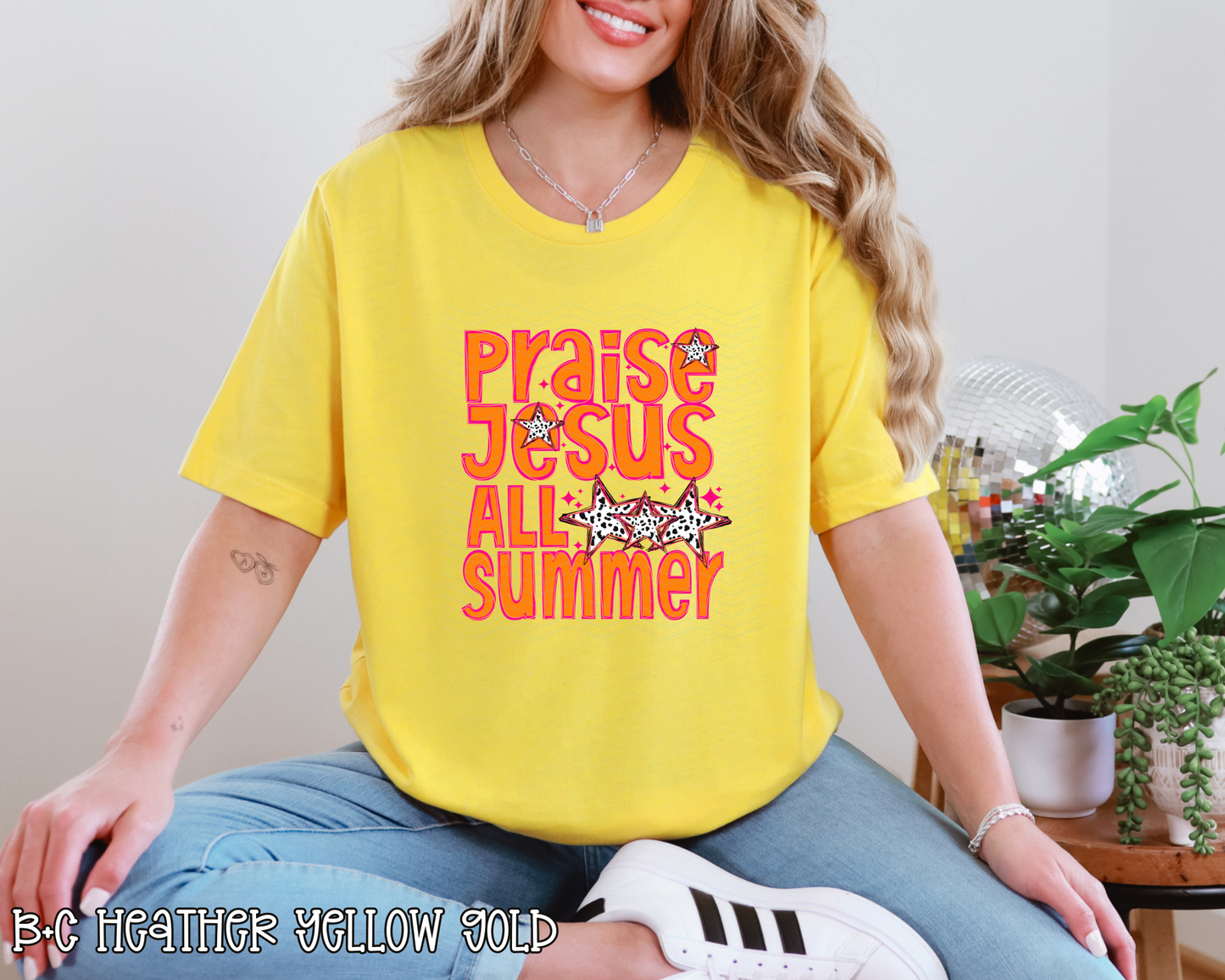 Praise Jesus All Summer DTF TRANSFER