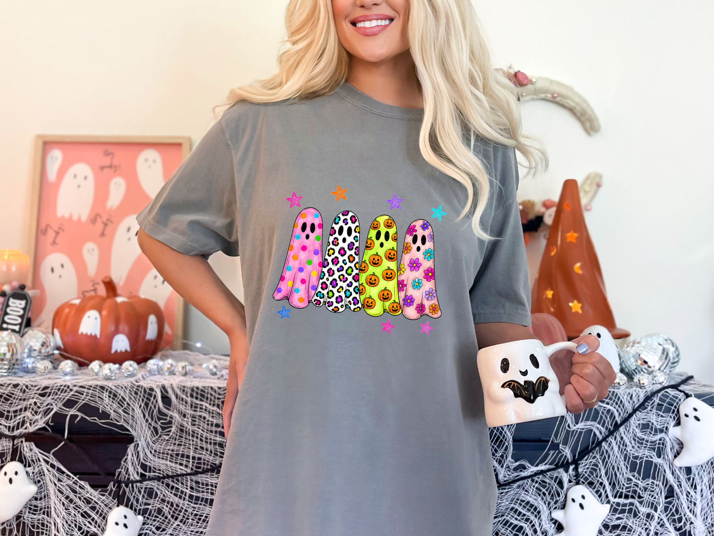 Preppy Ghosts DTF TRANSFER