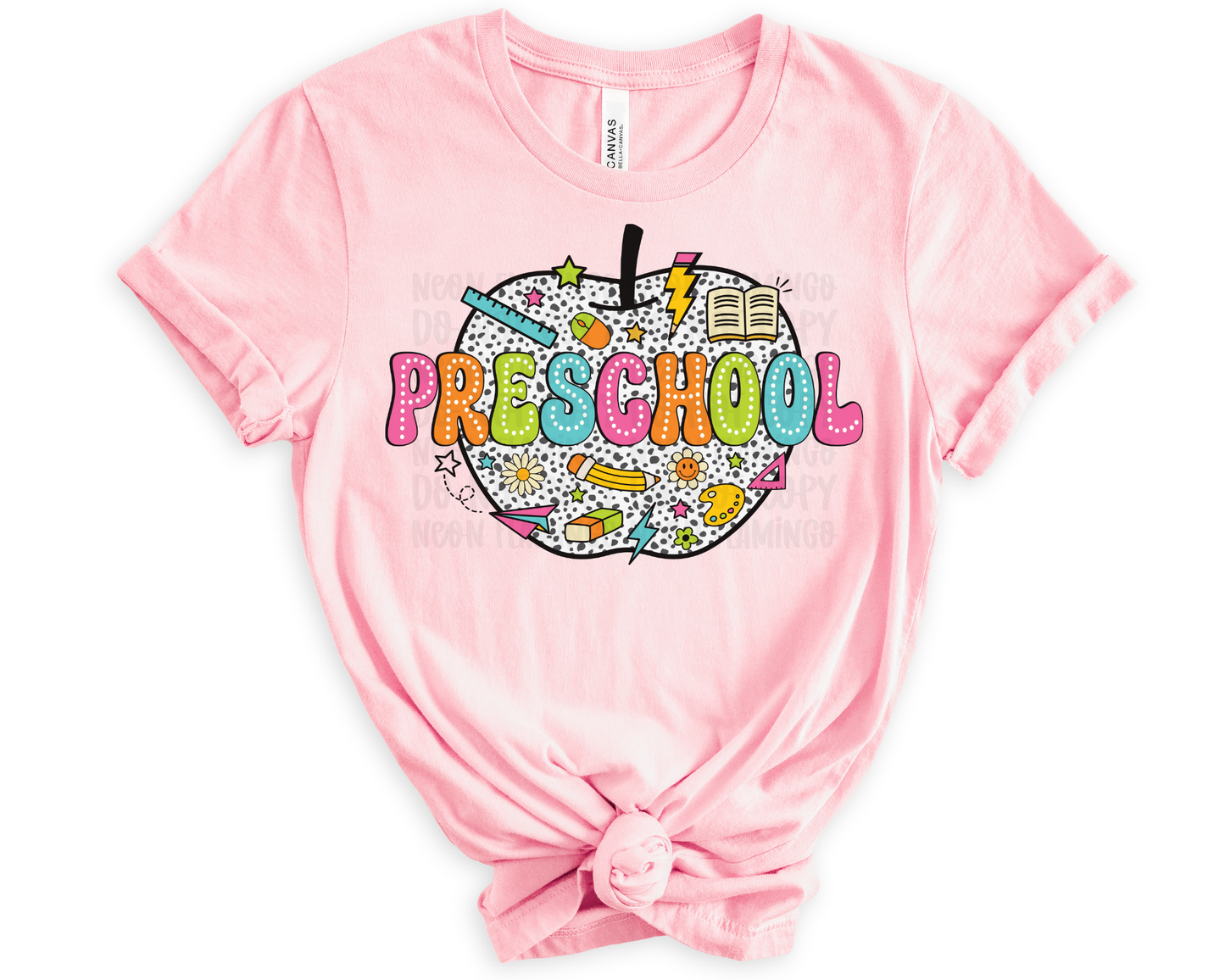 Preschool Apple Dalmatian Dots