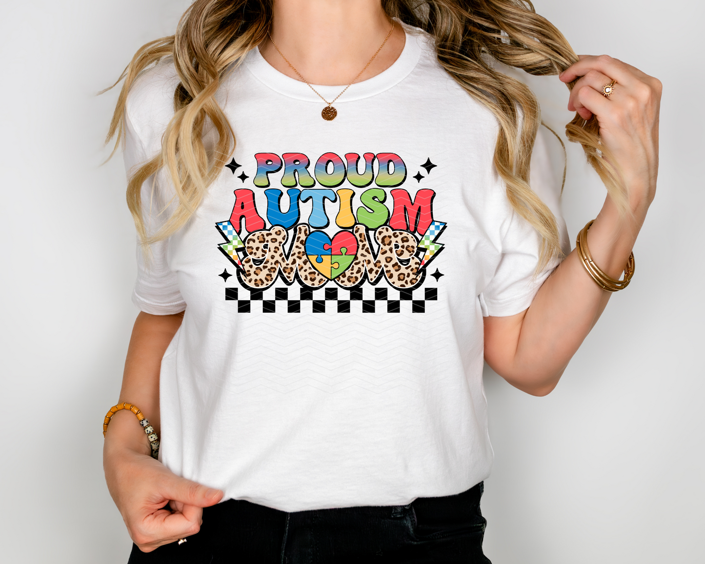 Proud Autism Mom DTF TRANSFER