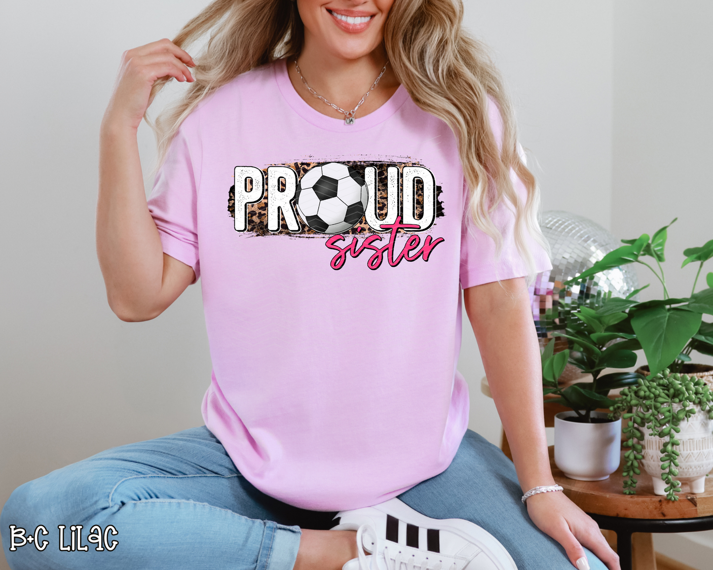 Proud Sister Soccer DTF TRANSFER