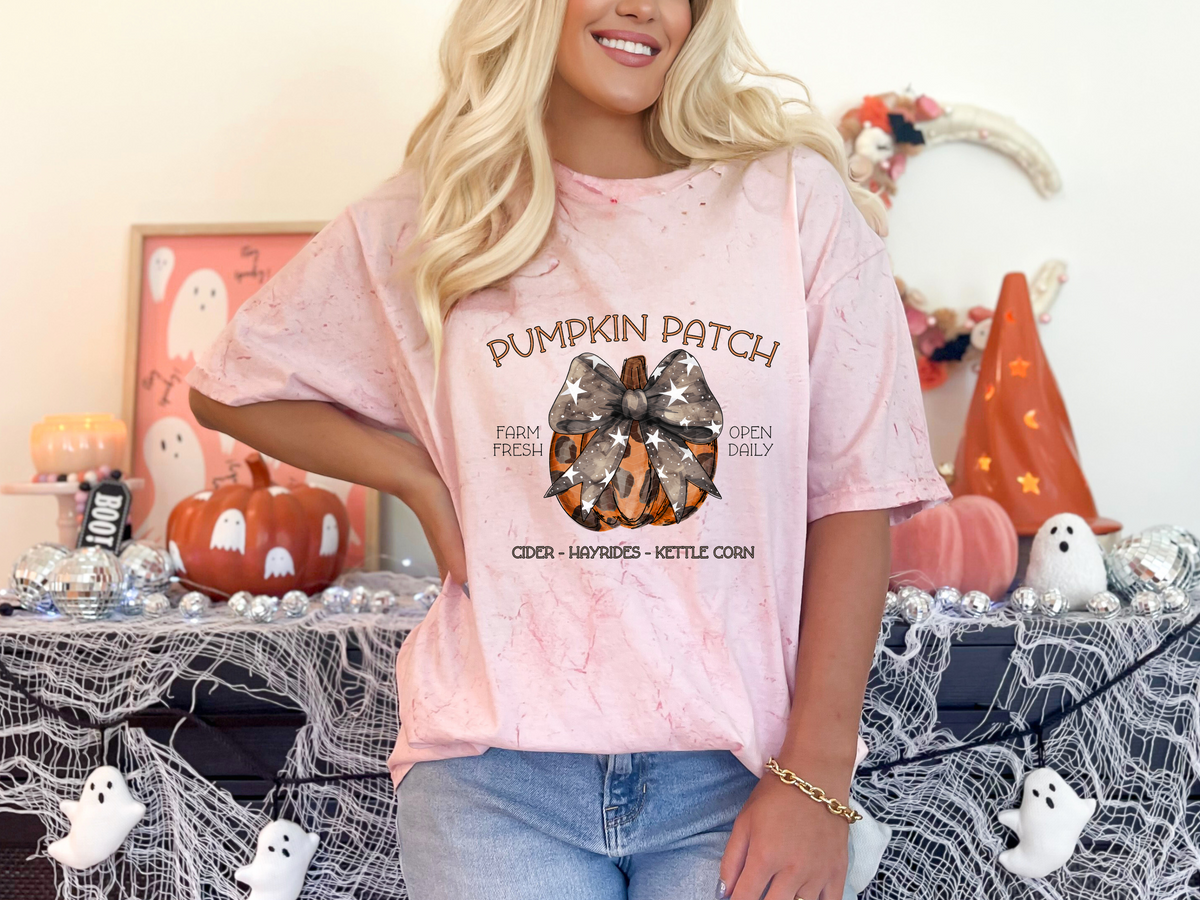 Pumpkin Patch Farm Fresh Open Daily DTF TRANSFER