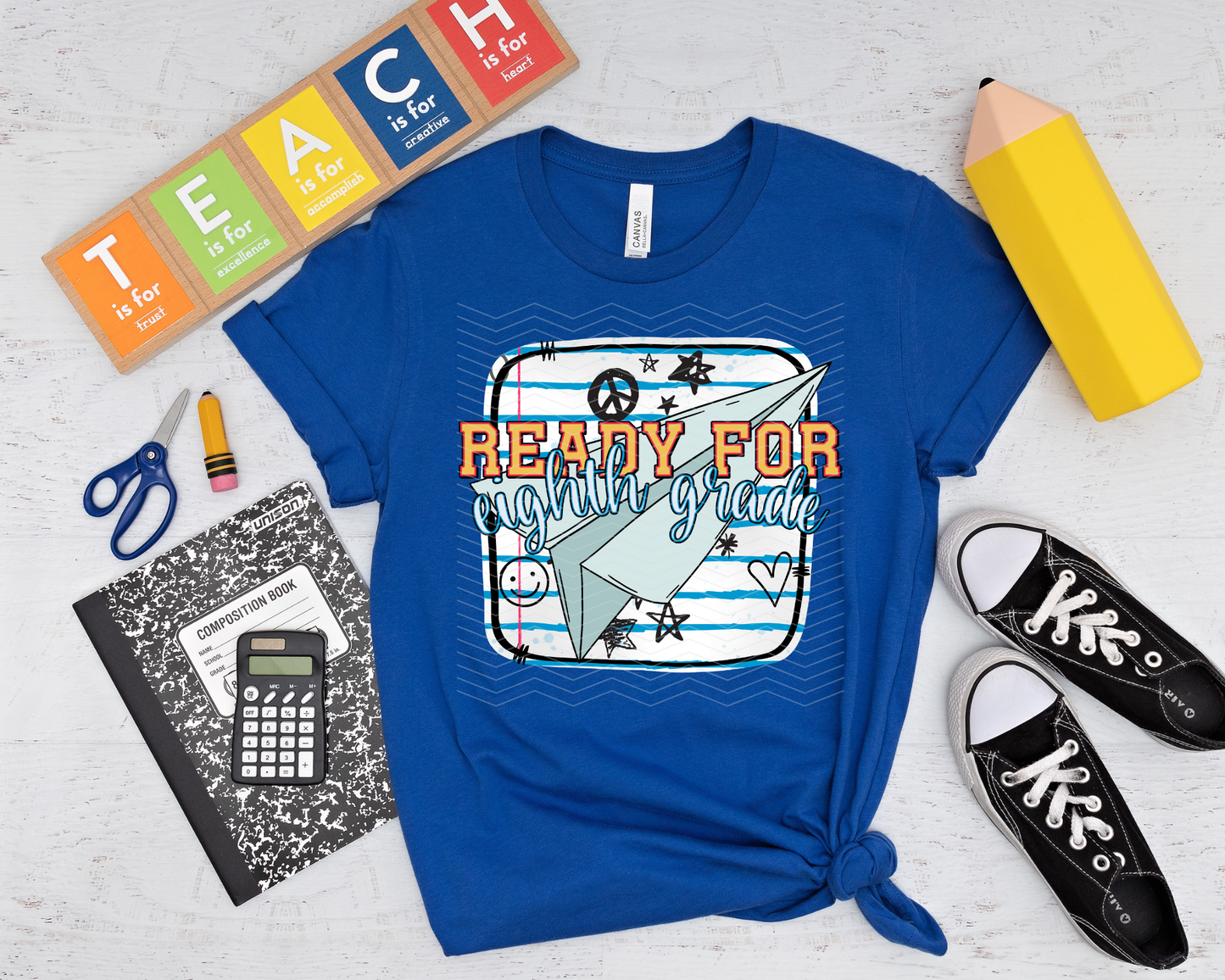 Ready For Eighth Grade Airplane DTF TRANSFER