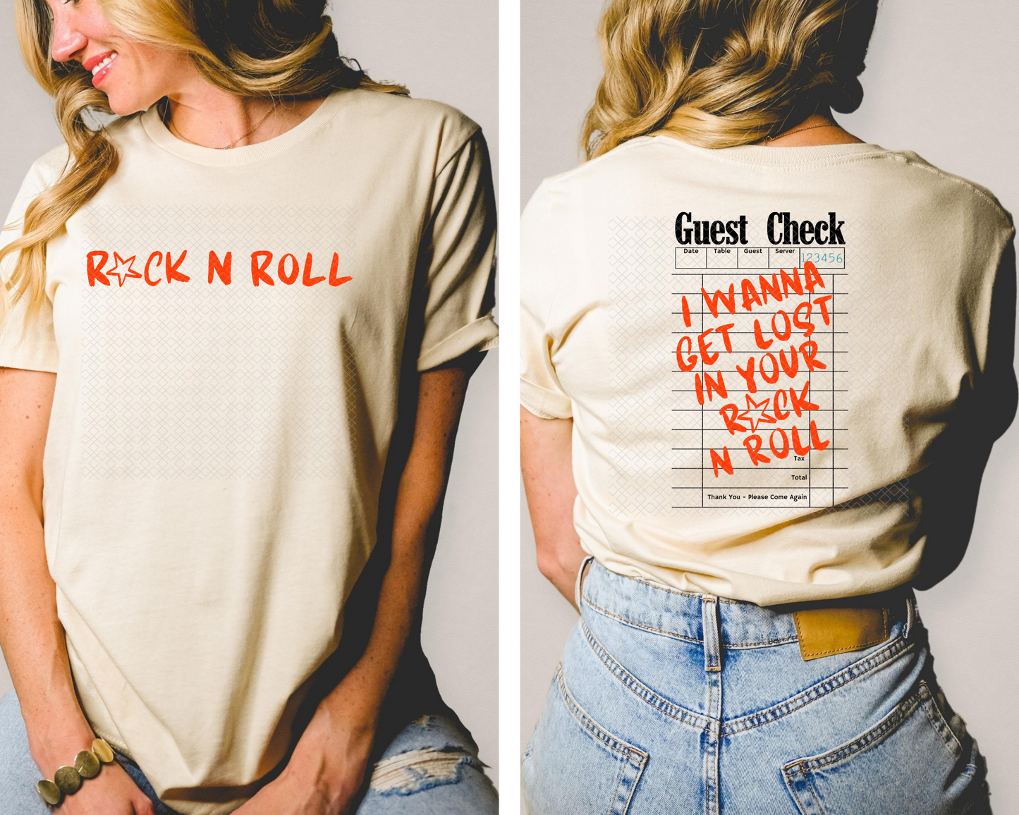 Rock N Roll DTF TRANSFER