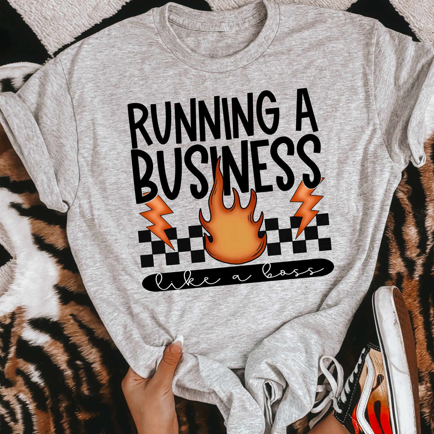 Running A Business Like A Boss DTF TRANSFER