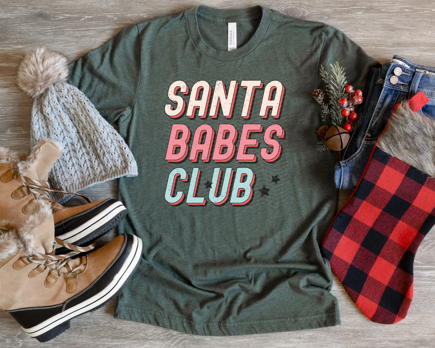 Santa Babes Club DTF TRANSFER