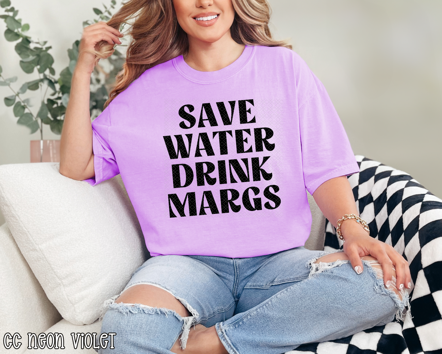 Save Water Drink Margs DTF TRANSFER