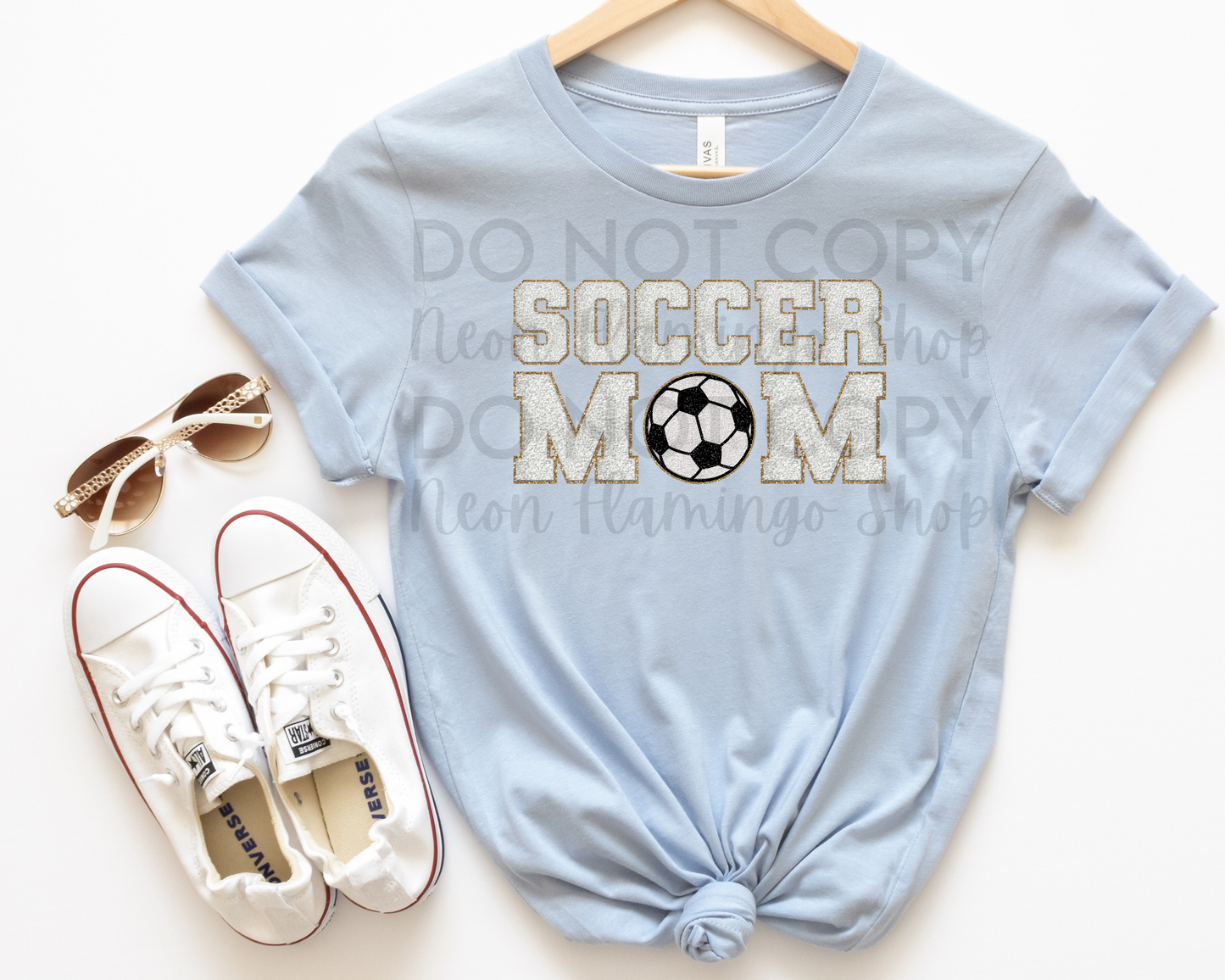 Soccer Mom Faux Patch DTF TRANSFER
