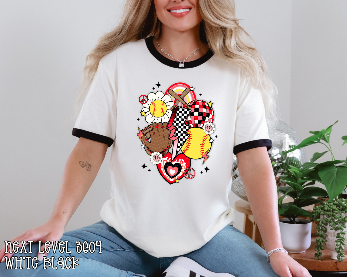 Softball Collage | 6 Colors | DTF TRANSFER