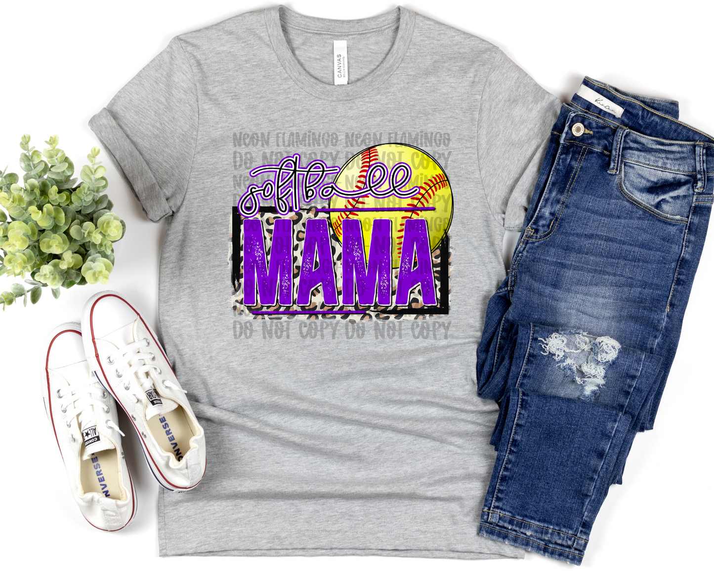 Softball Mama | Multiple Colors | DTF TRANSFER