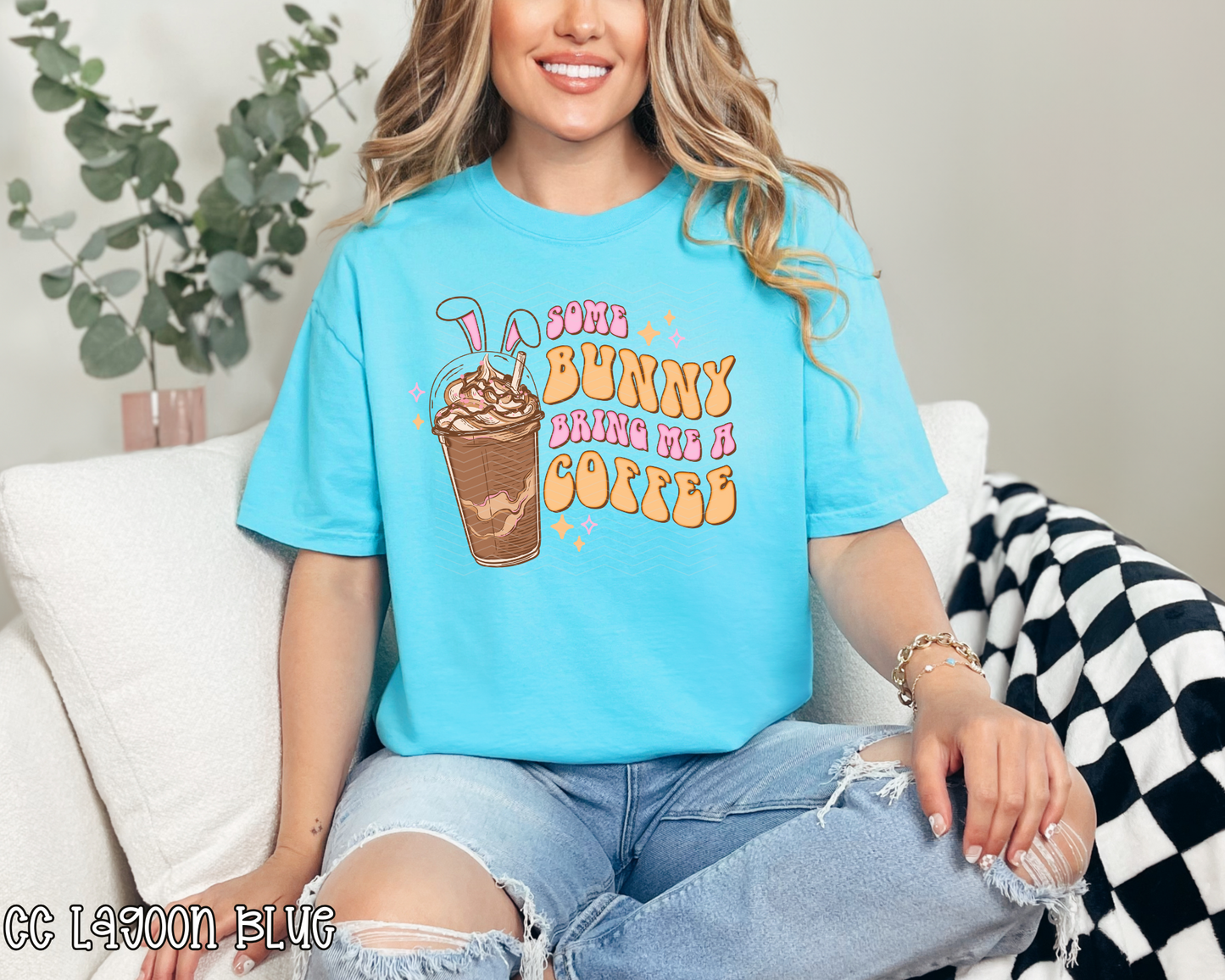 Some Bunny Bring Me Coffee DTF TRANSFER