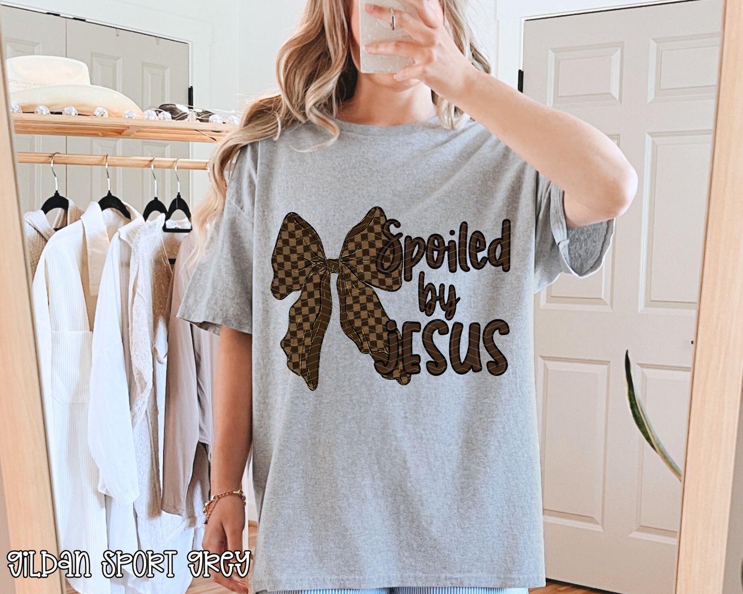 Spoiled By Jesus DTF TRANSFER