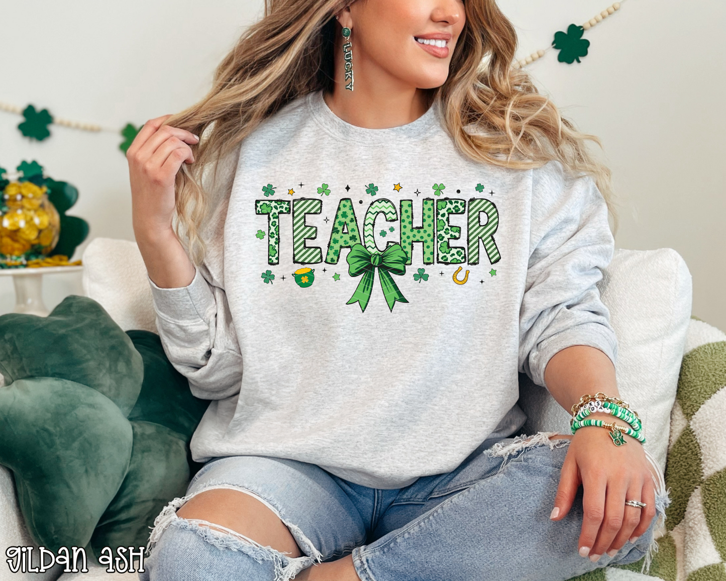 St Patrick's Day Teacher DTF TRANSFER
