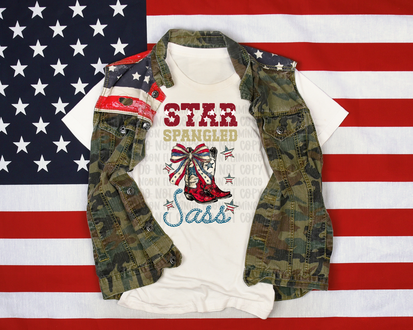 Star Spangled Sass DTF TRANSFER