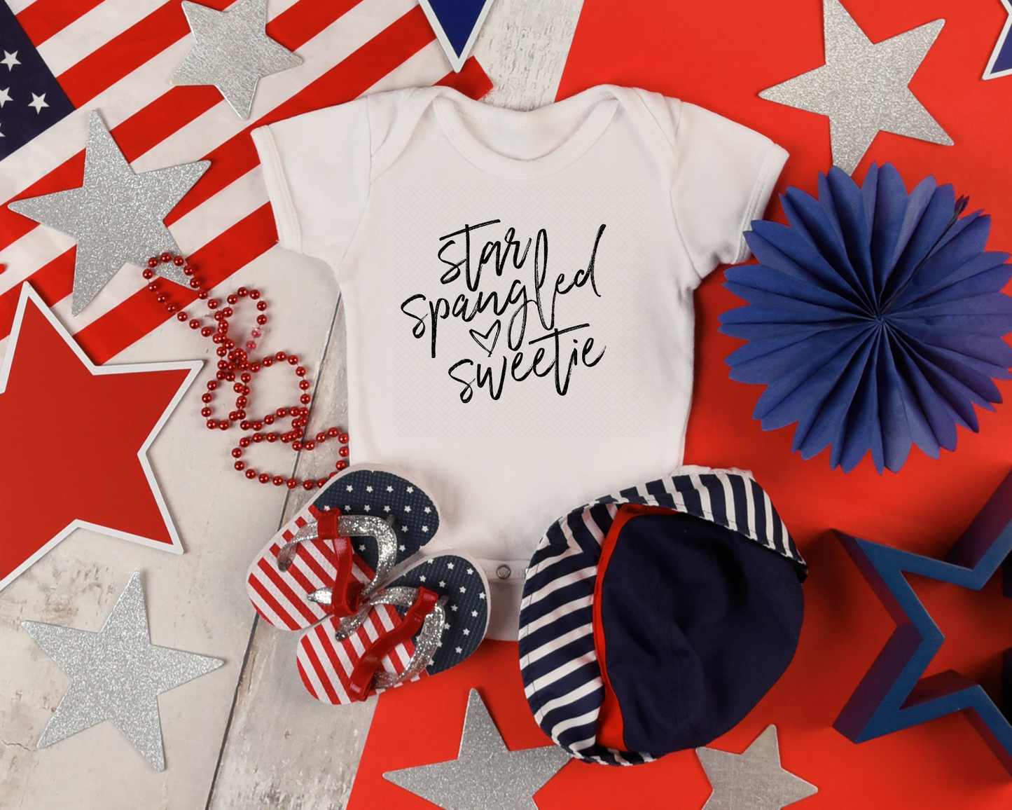Star Spangled Sweetie DTF TRANSFER