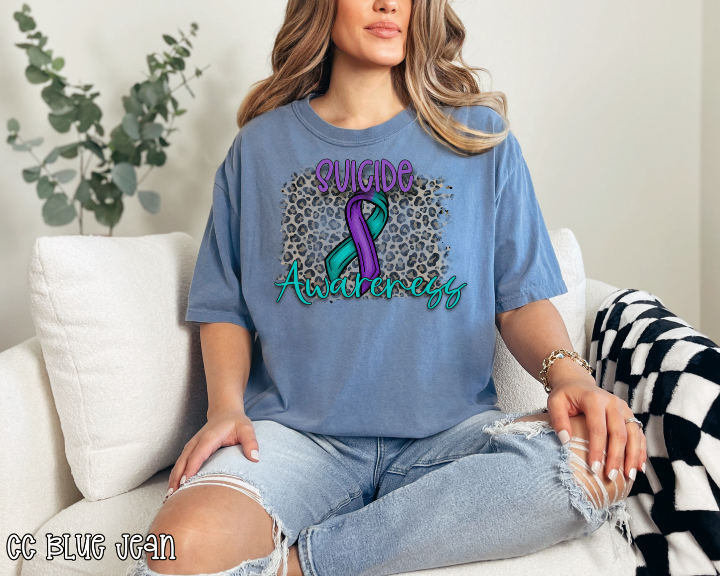 Suicide Awareness Leopard