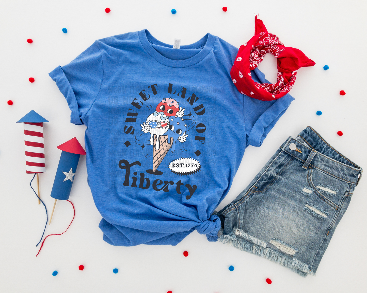 Sweet Land of Liberty DTF TRANSFER