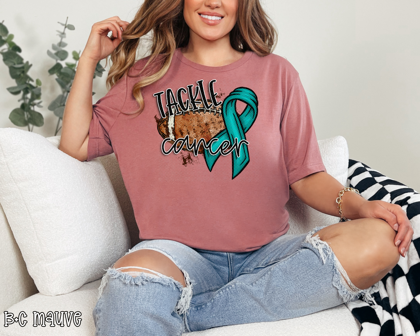 Tackle Cancer Teal