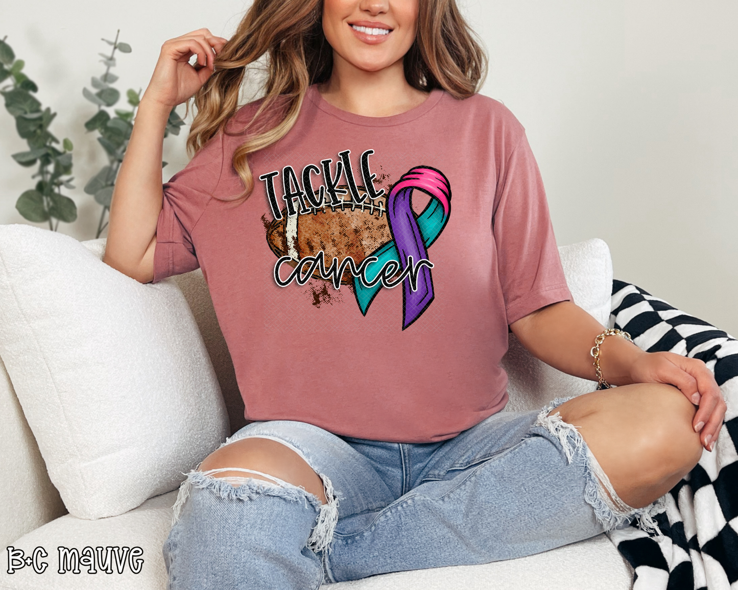 Tackle Cancer Thyroid DTF TRANSFER