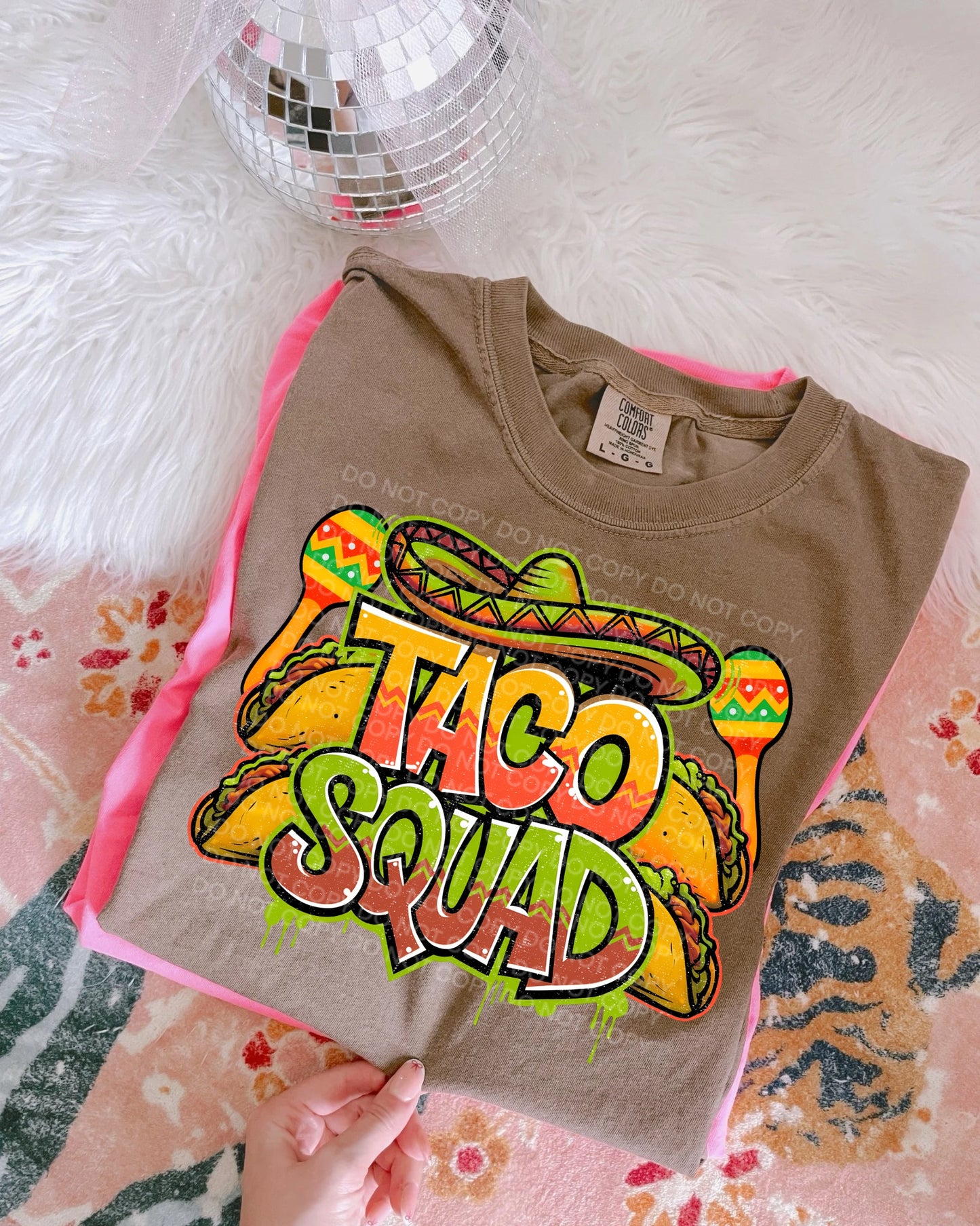 Taco Squad DTF TRANSFER