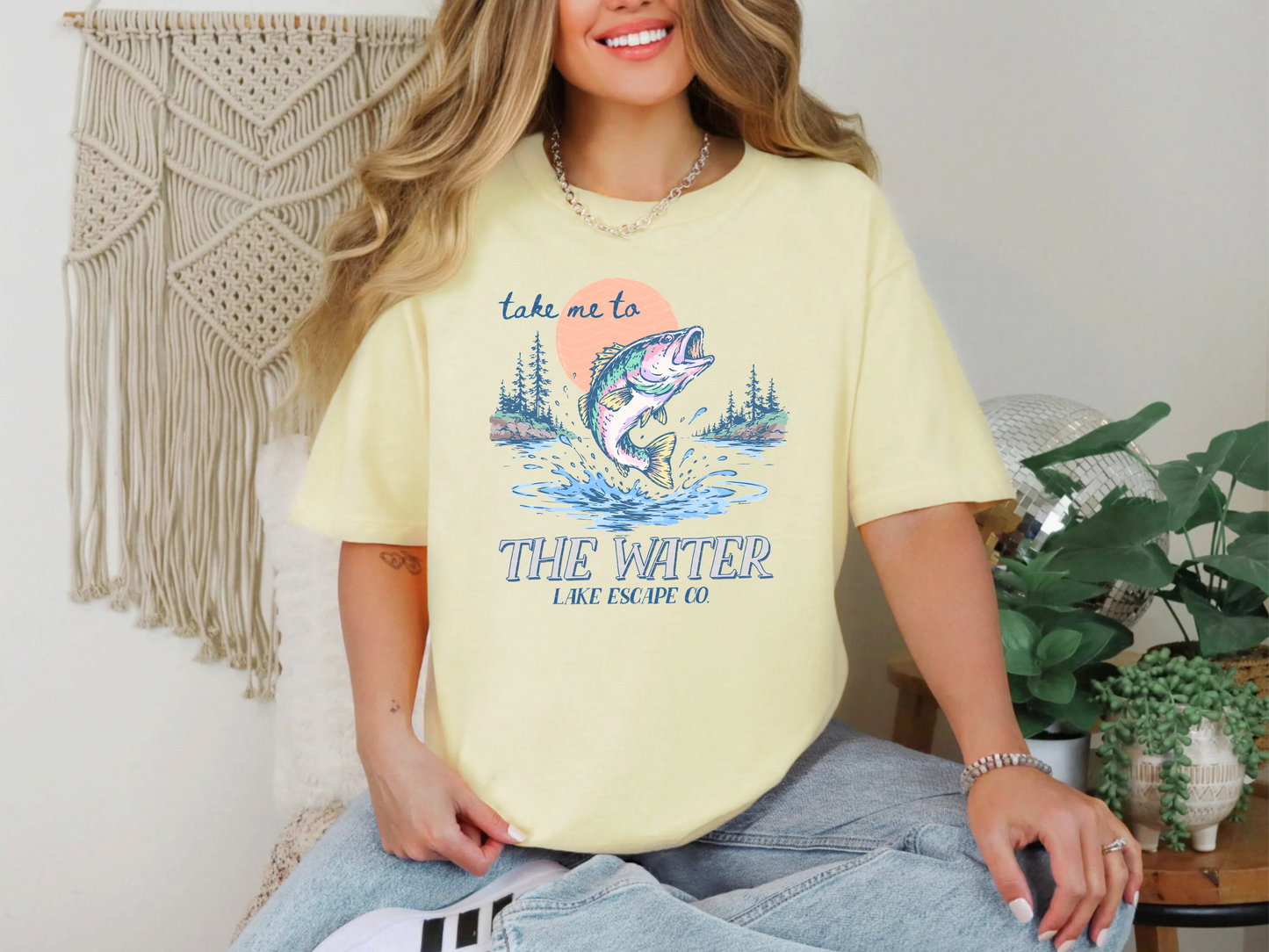 Take Me to the Water Lake Escape Co DTF TRANSFER