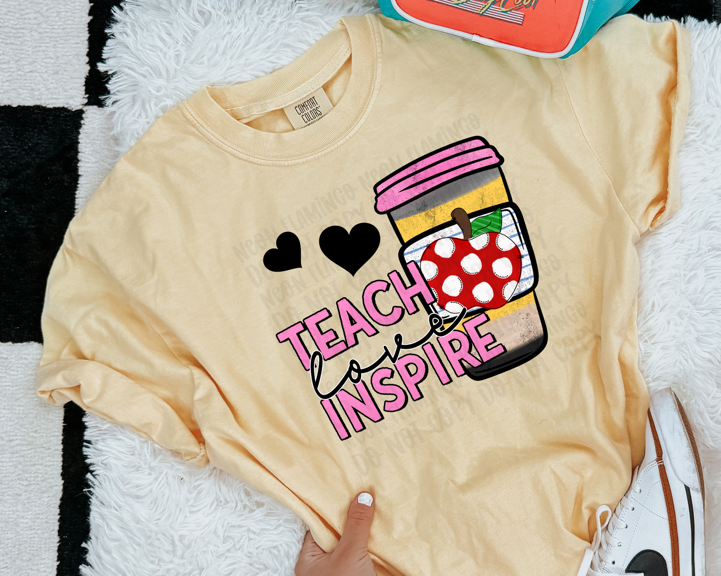 Teach Love Inspire DTF TRANSFER