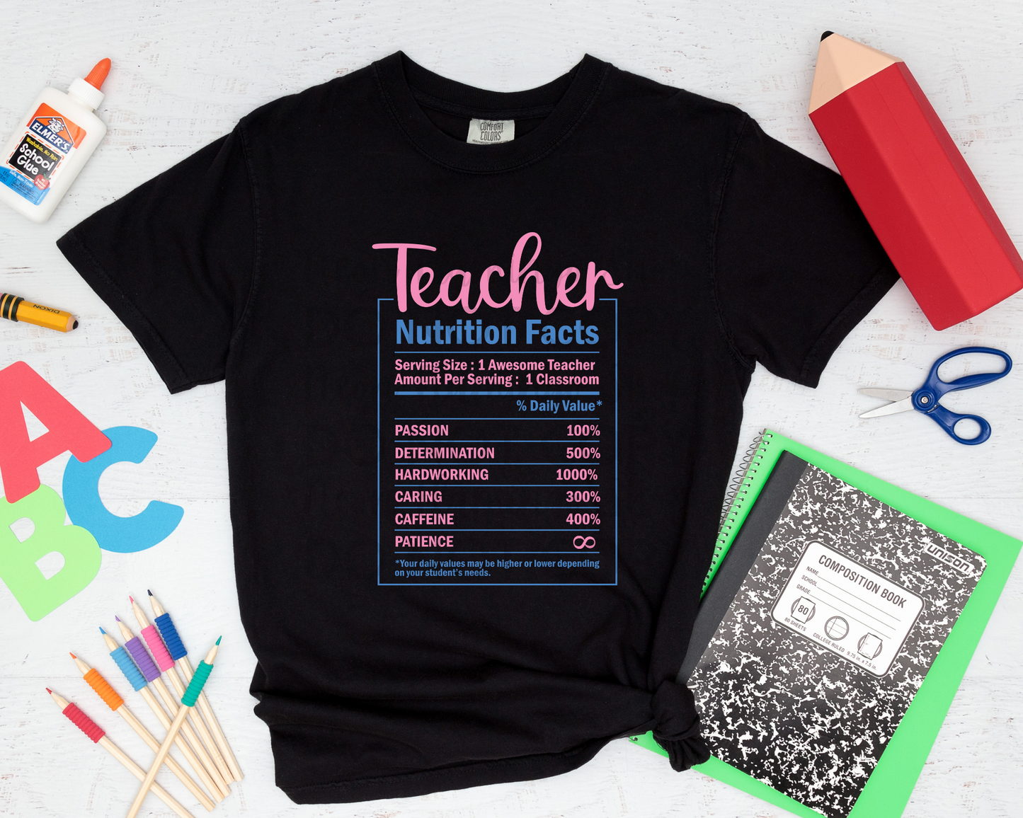 Teacher Ingredients DTF TRANSFER