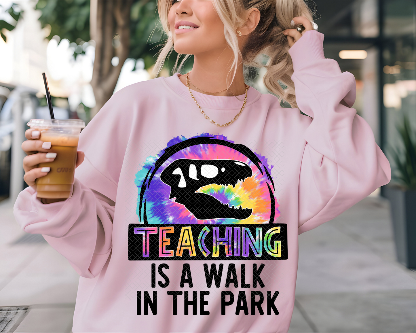 Teaching Is A Walk In The Park DTF TRANSFER
