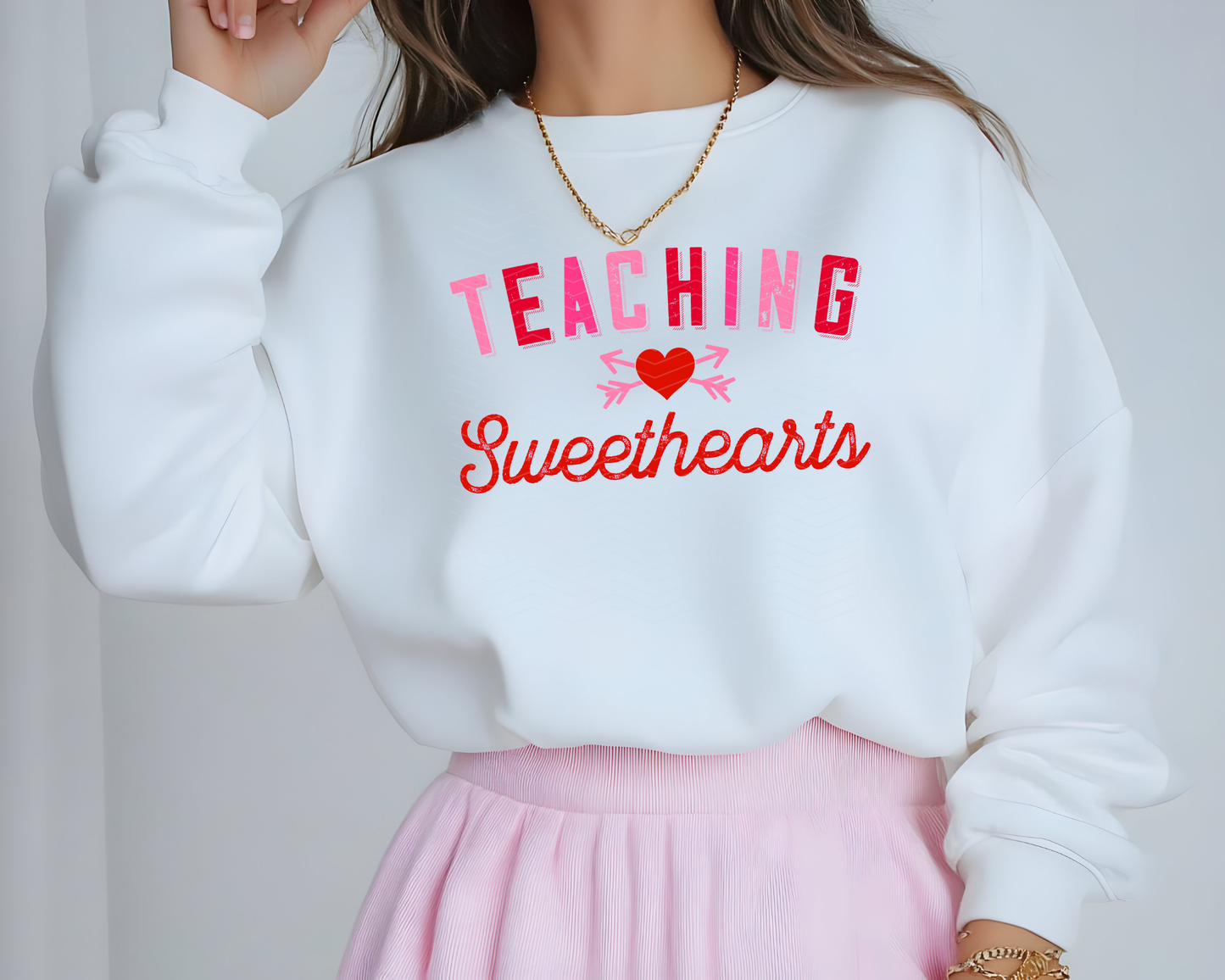 Teaching Sweethears Pink Red