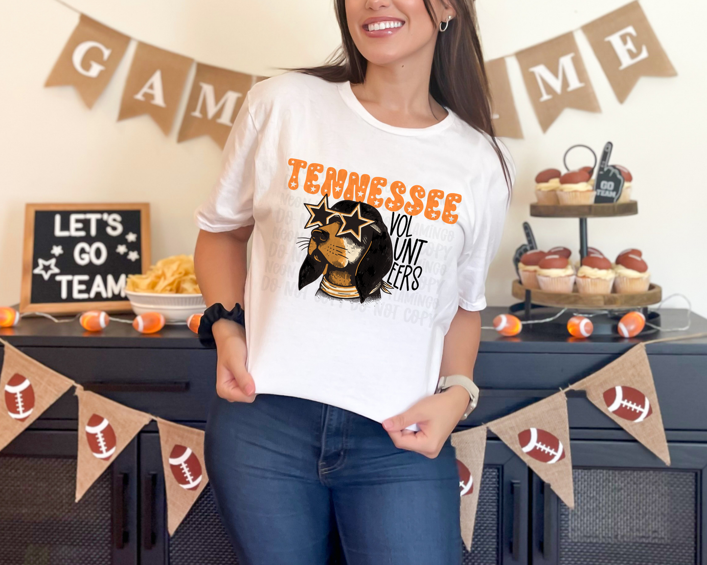 Tennessee Vols Cartoon Mascot DTF TRANSFER