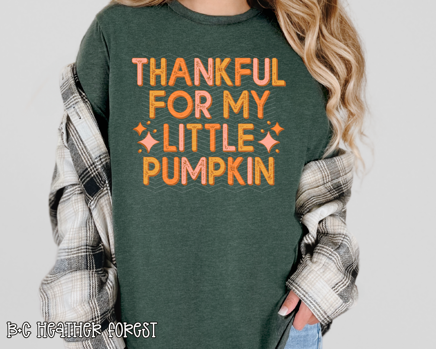 Thankful For My Little Pumpkin DTF TRANSFER