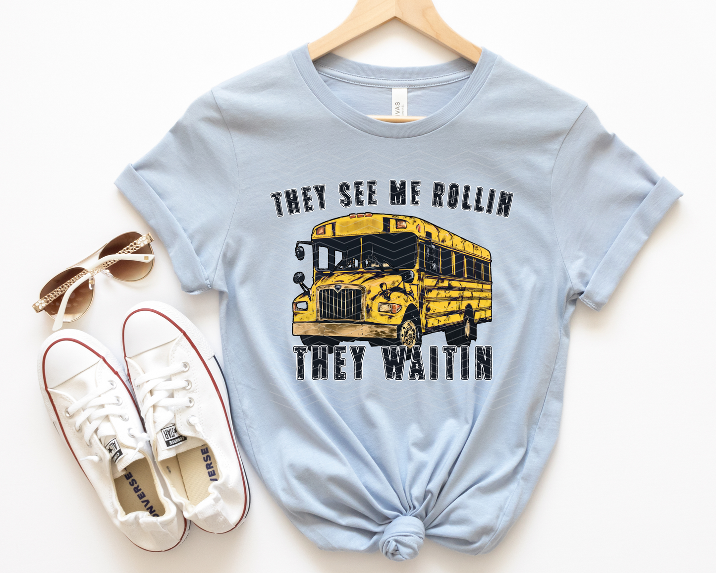 They See Me Rolllin Bus DTF TRANSFER