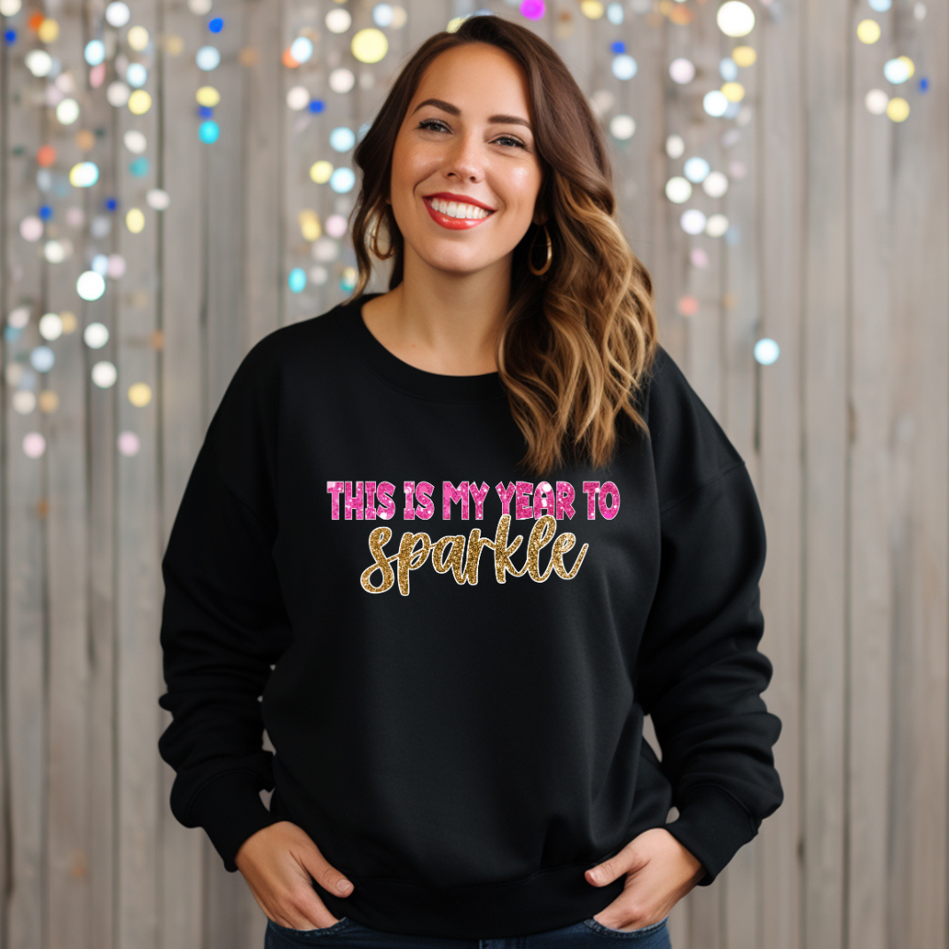 This Is My Year To Sparkle silver