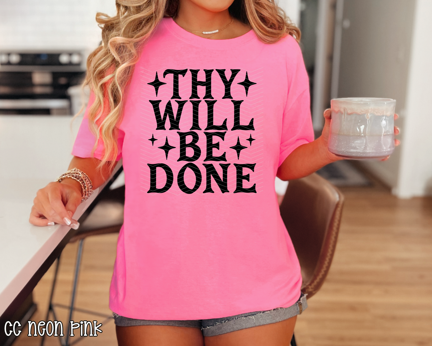Thy Will Be Done DTF TRANSFER