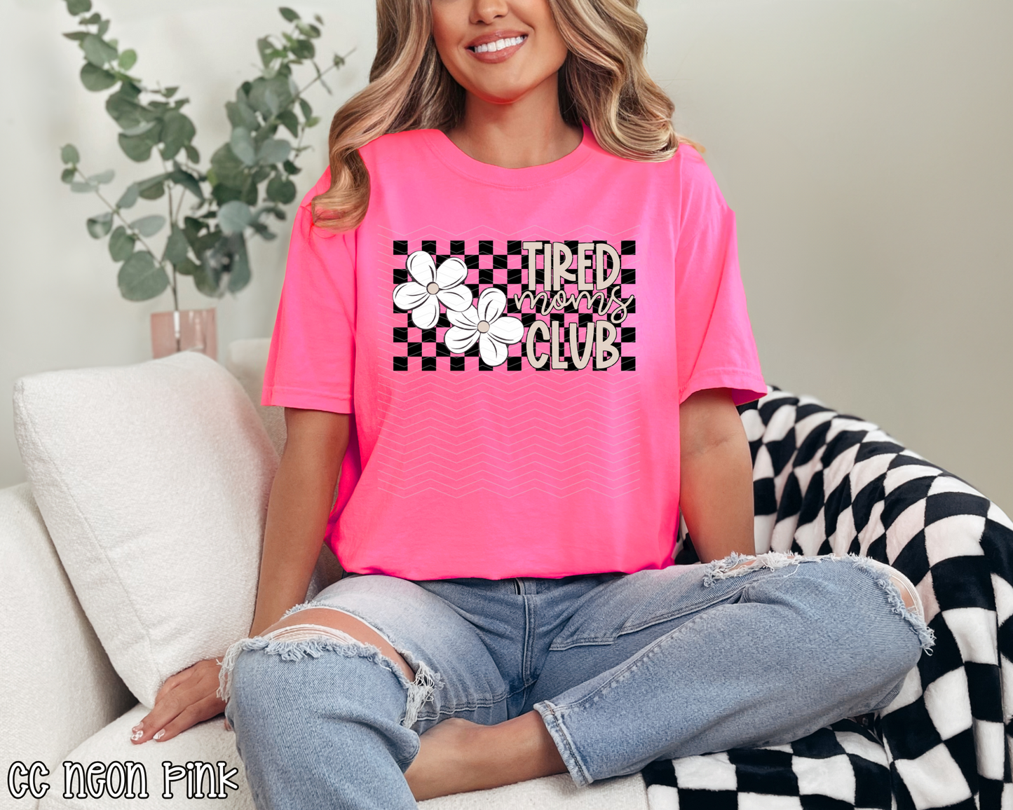 Tired Mom's Club DTF TRANSFER