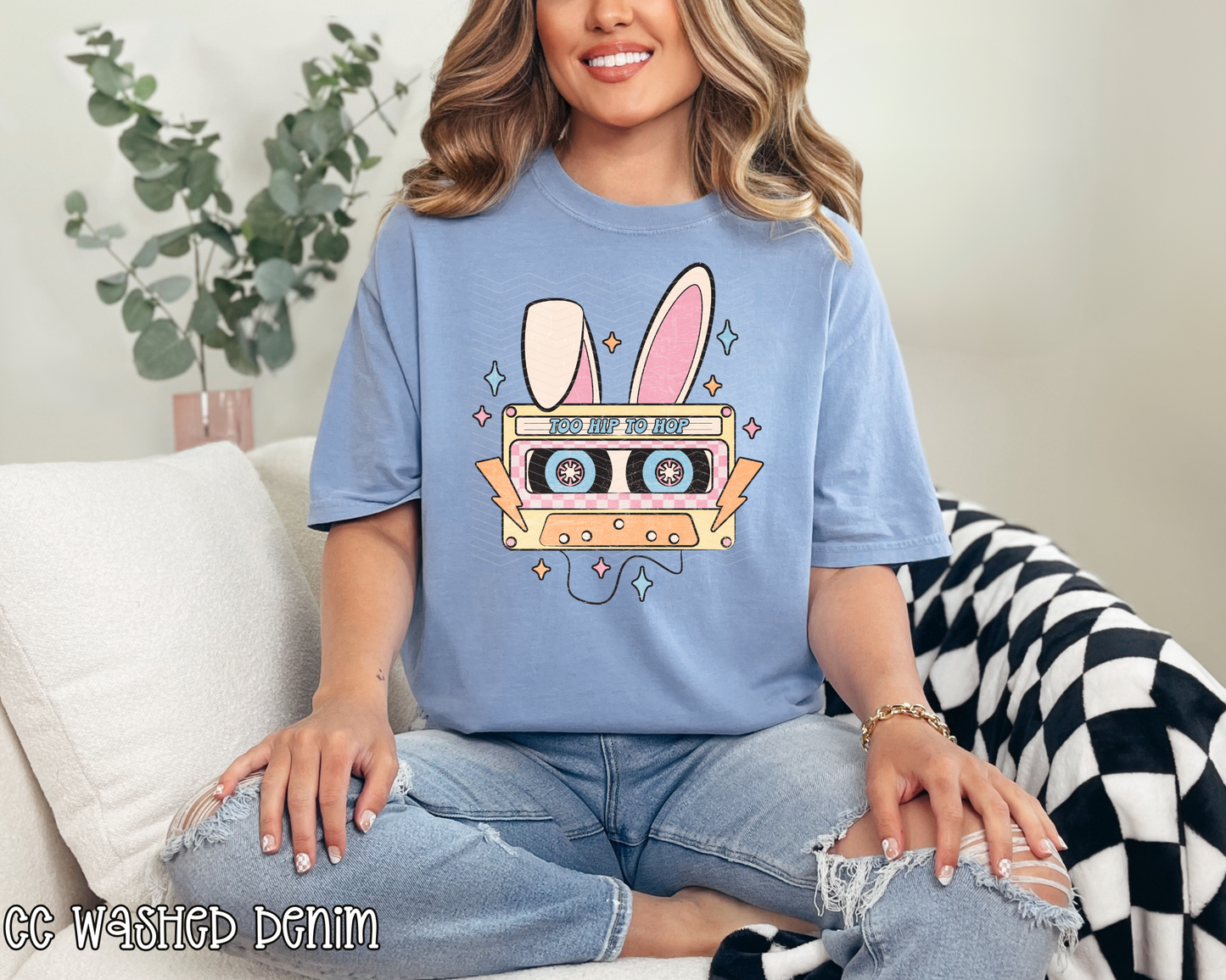 Too Hip To Hop Retro Mixtape DTF TRANSFER