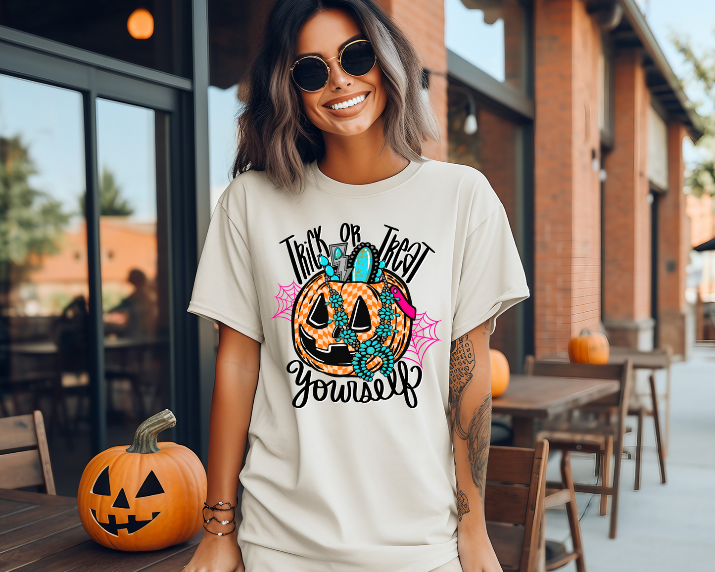 Trick or Treat Yourself Black