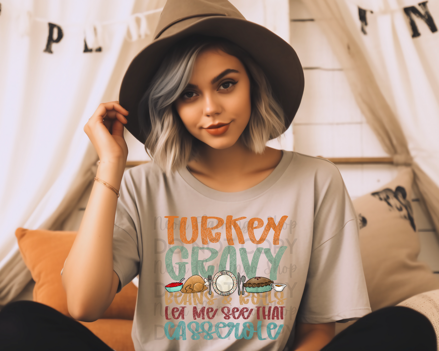 Turkey Gravy Preppy DTF TRANSFER