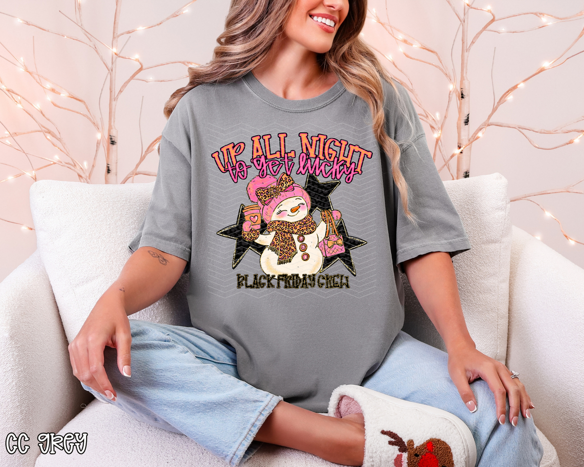 Up All Night to Get Lucky DTF TRANSFER