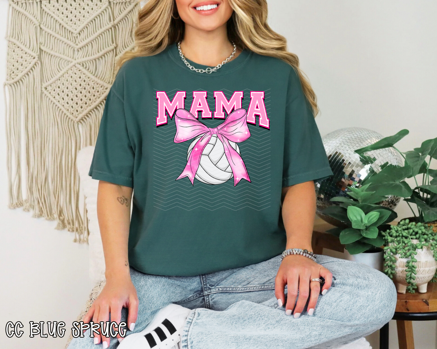 Volleyball Mama Coquette