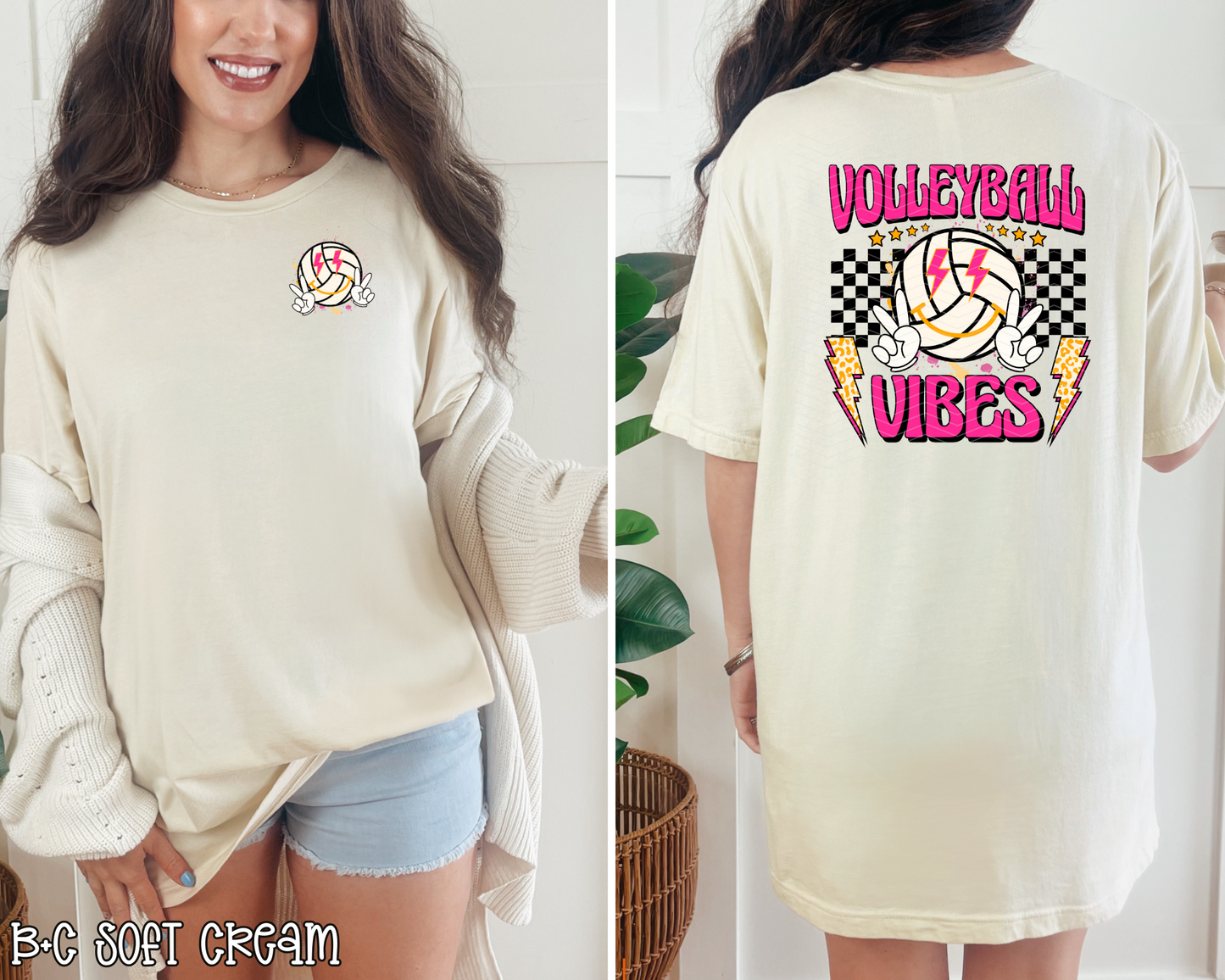 Volleyball Vibes DTF TRANSFER