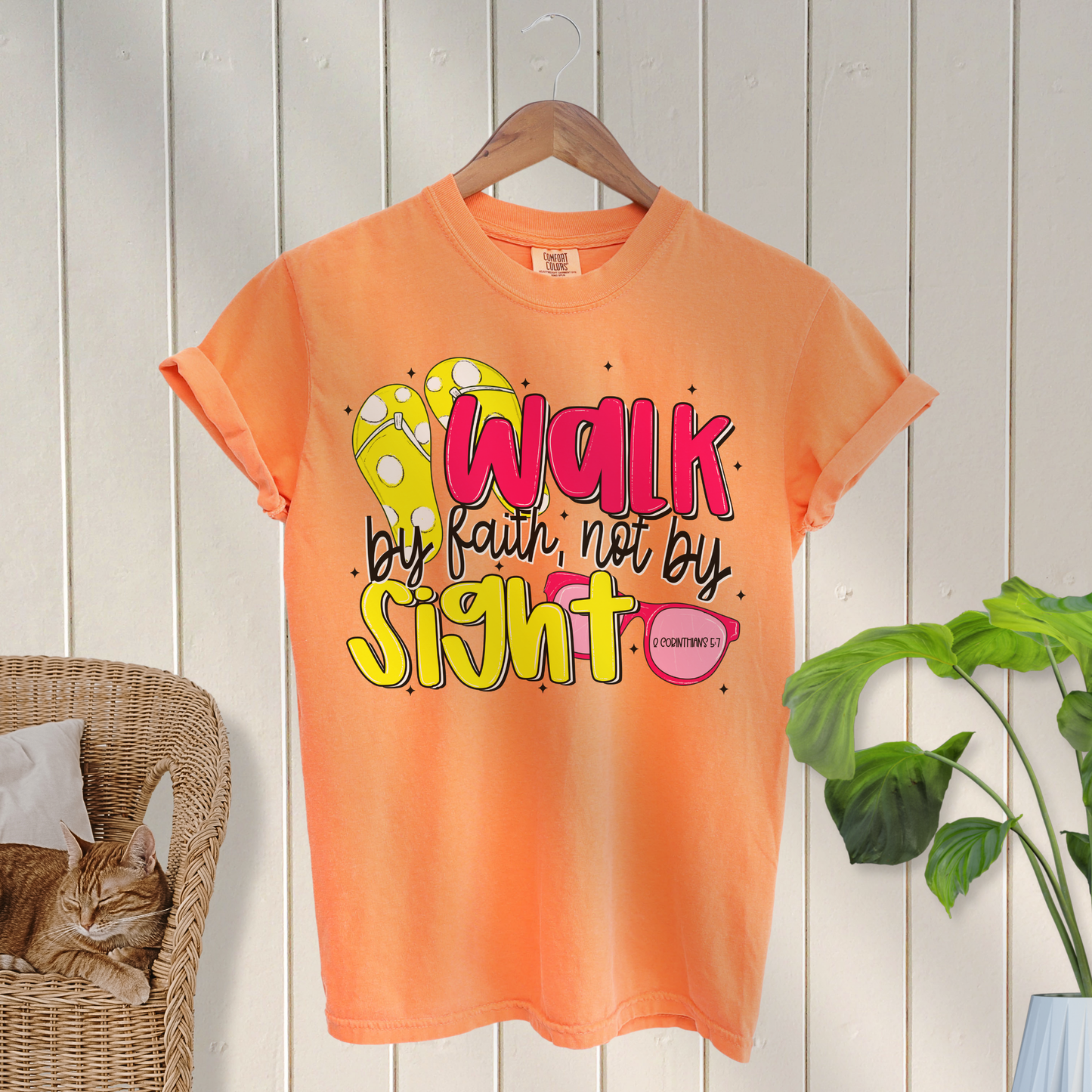 Walk By Faith Not By Sight DTF TRANSFER