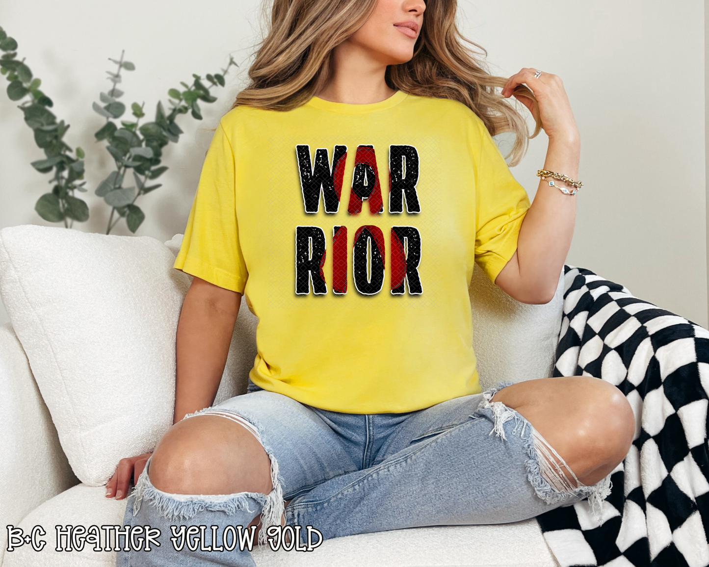 Warrior Dark Red Ribbon
