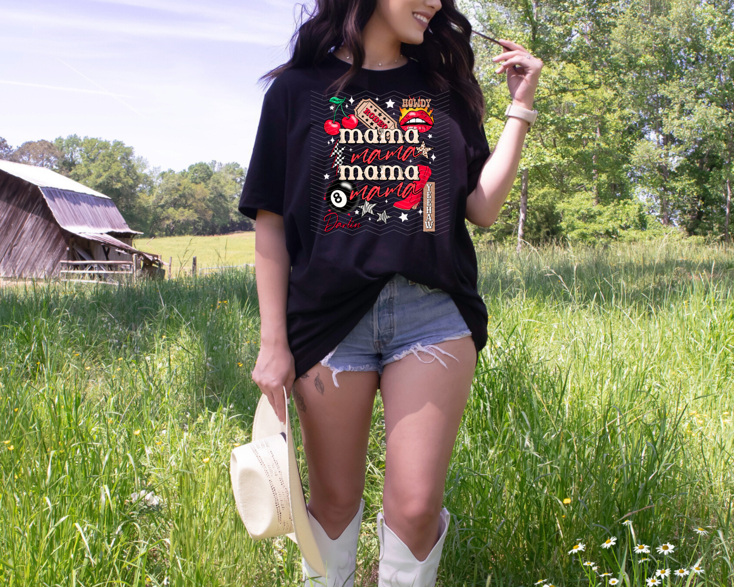 Western Mama Stacked DTF TRANSFER