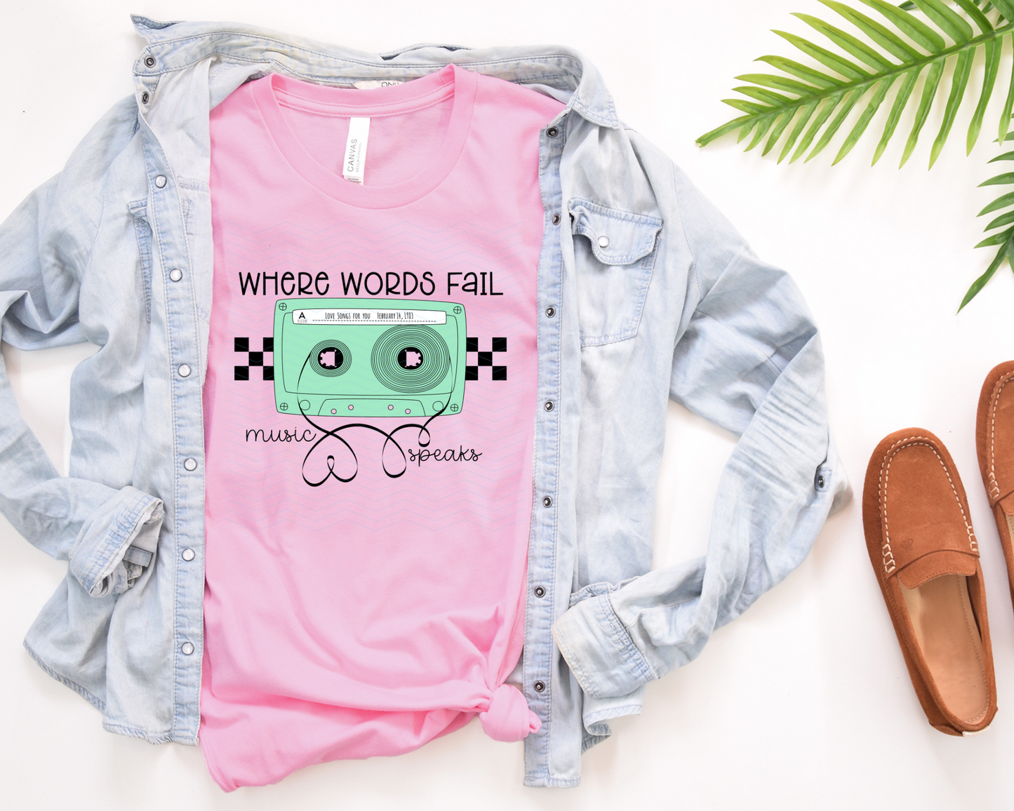 Where Words Fail Music Speaks DTF TRANSFER