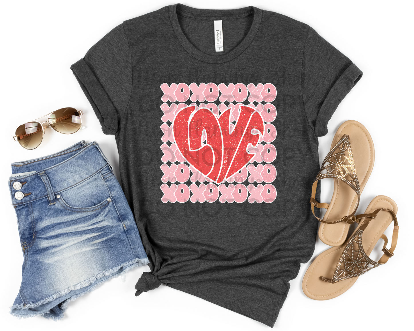 XOXO Love Heart
