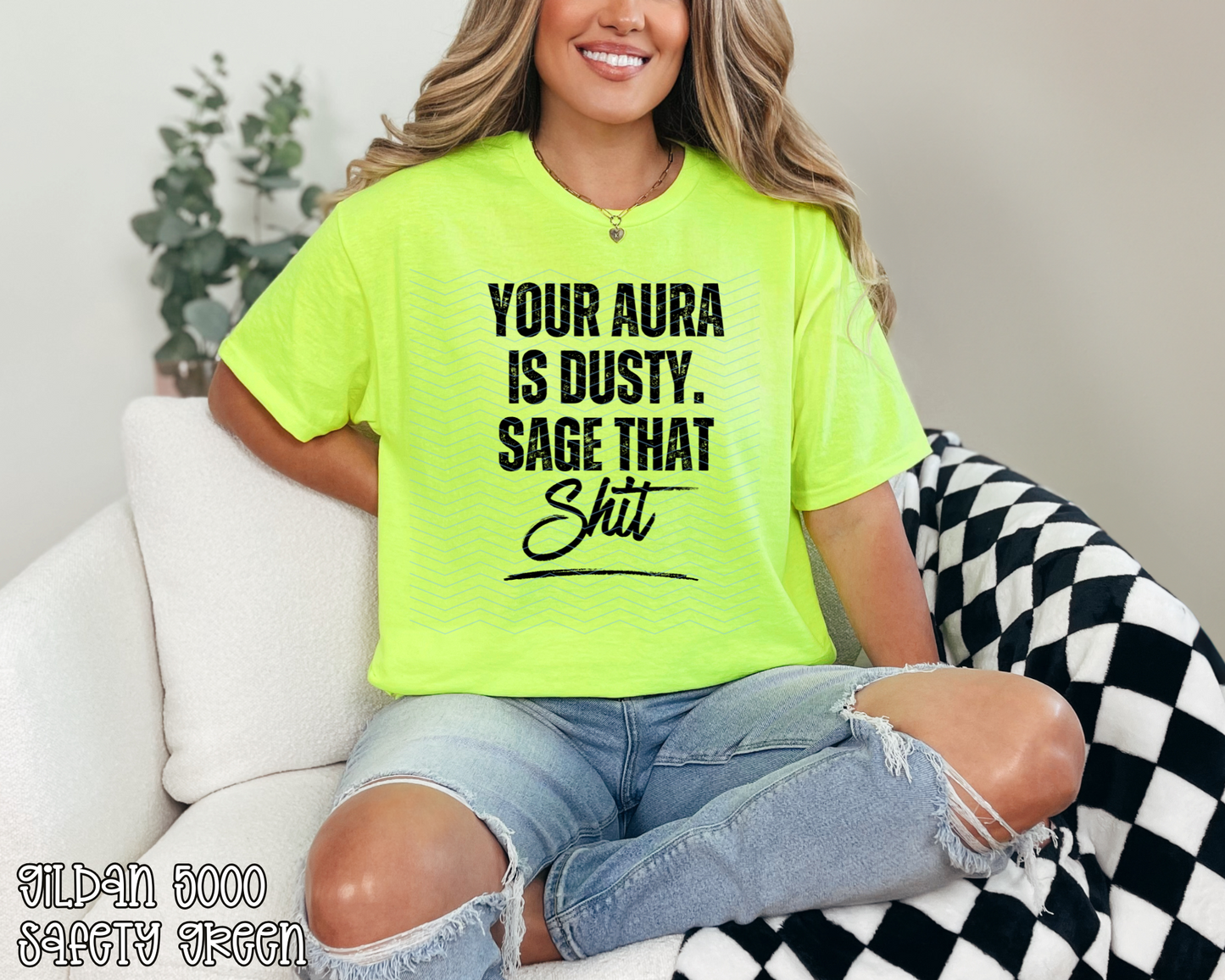 Your Aura is Dusty. Sage that Shit. DTF TRANSFER